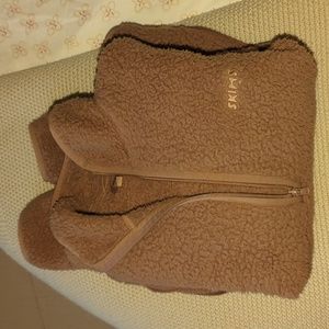 SKIMS teddy pullover women's small